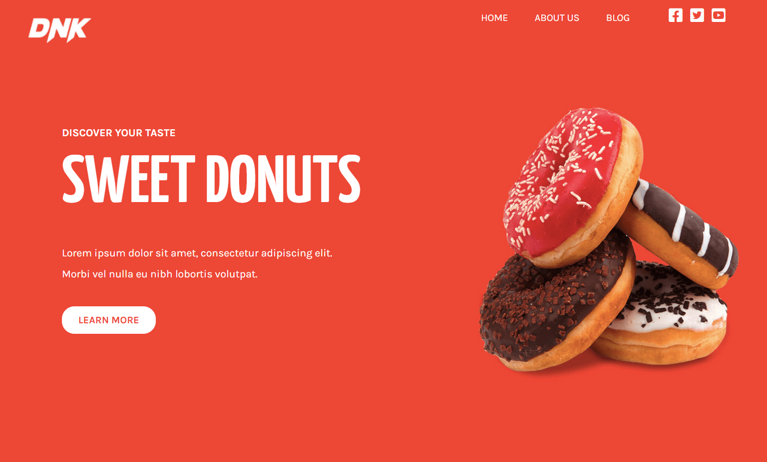 Donut Shop Page